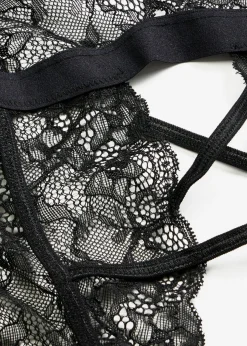 bonprix VENUS Lencería Sexy>Body con abertura Negro