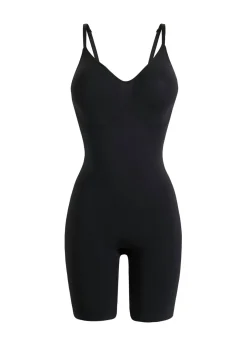 bonprix bonprix Sin Costuras|Bodies>Body con efecto moldeador medio sin costuras Negro
