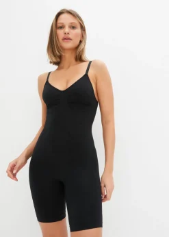 bonprix bonprix Sin Costuras|Bodies>Body con efecto moldeador medio sin costuras Negro