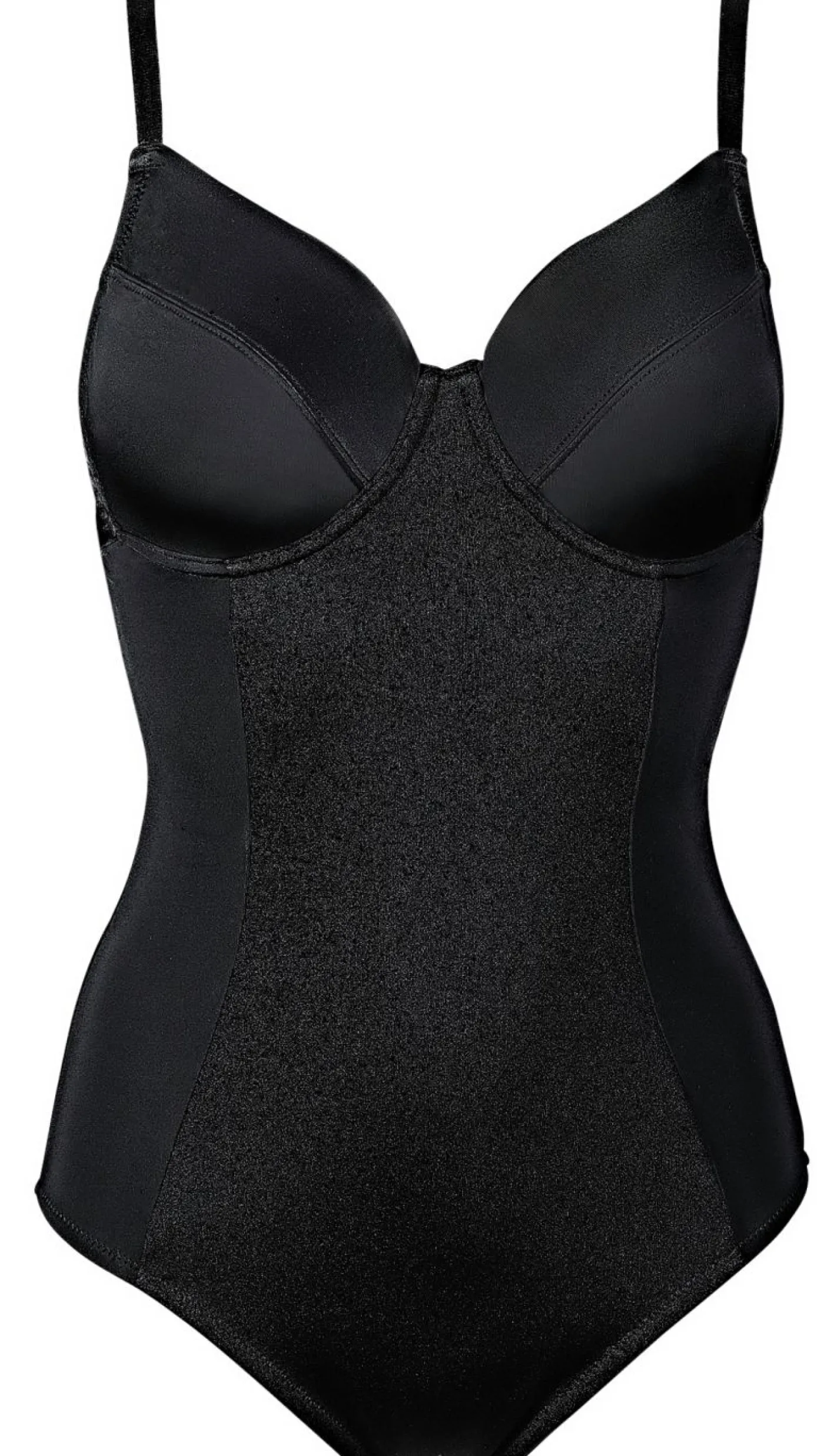 bonprix bonprix Básicos>Body con efecto moldeador medio Negro