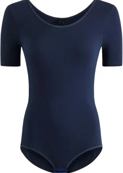 Mujer bonprix bonprix Body de media manga con algodón