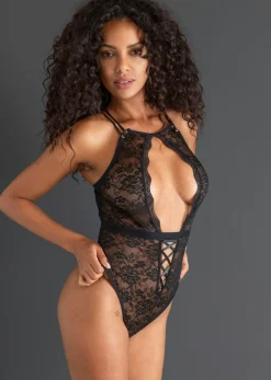 Mujer bonprix VENUS Body de tanga con abertura