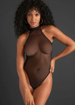 Mujer bonprix VENUS Body de tanga con abertura