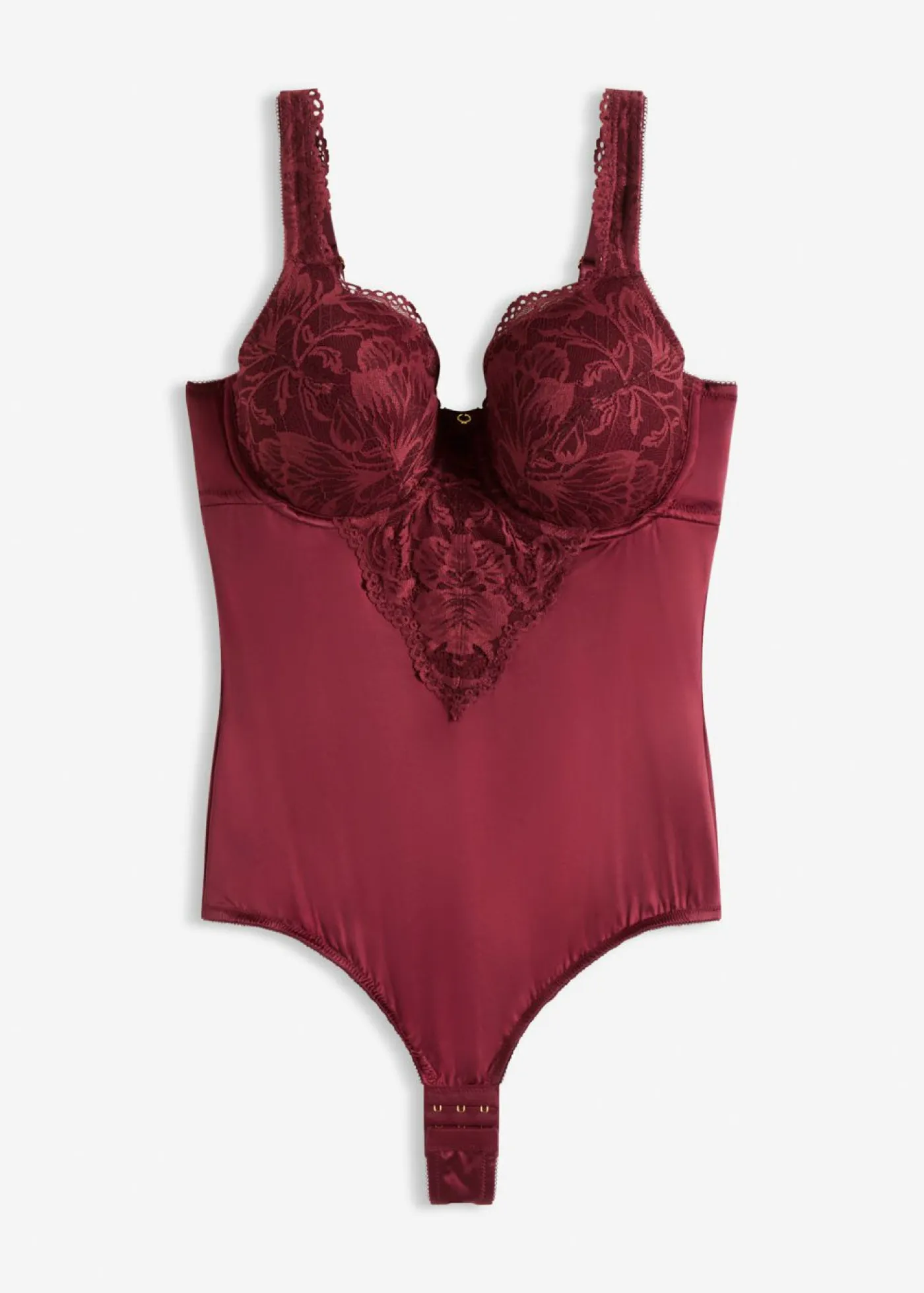 Mujer bonprix bonprix Body de tanga con tirantes acolchados