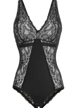 Mujer bonprix bonprix Body sin aros con encaje delicado