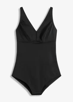 bonprix bonprix Sin Costuras|Bodies>Body sin costuras ni aros con efecto moldeador medio Negro