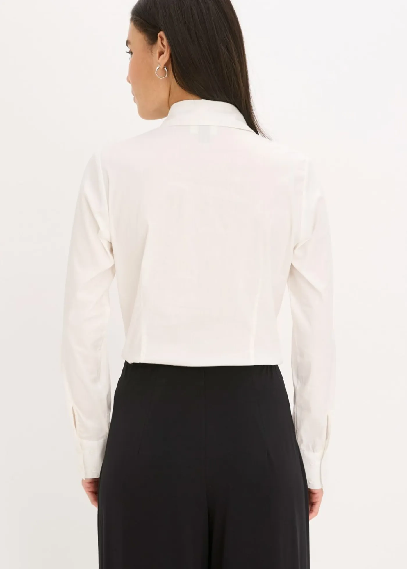 bonprix bonprix Camisetas>Body tipo blusa Blanco lana