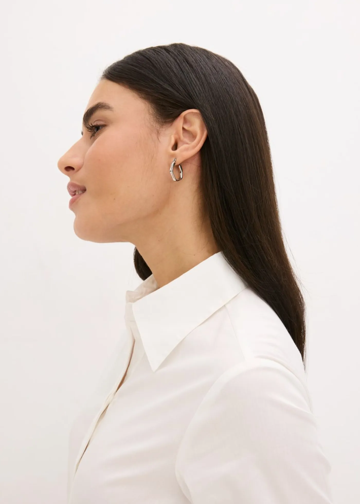 bonprix bonprix Camisetas>Body tipo blusa Blanco lana