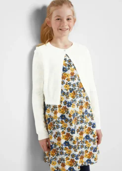 bonprix bonprix Ropa 9 A 16 Años·Sudaderas Y Jerséis|Ropa 9 A 16 Años·Novedades>Bolero de punto Blanco lana