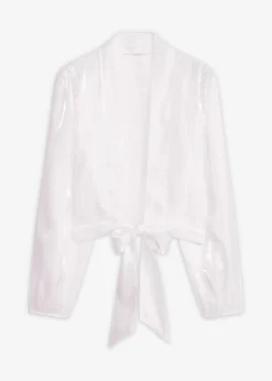 Mujer bonprix bonprix Bolero de tul fino con detalle de lazo