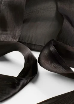 bonprix bonprix Chaquetas Y Abrigos|Ropa Elegante>Bolero de tul fino con detalle de lazo Negro