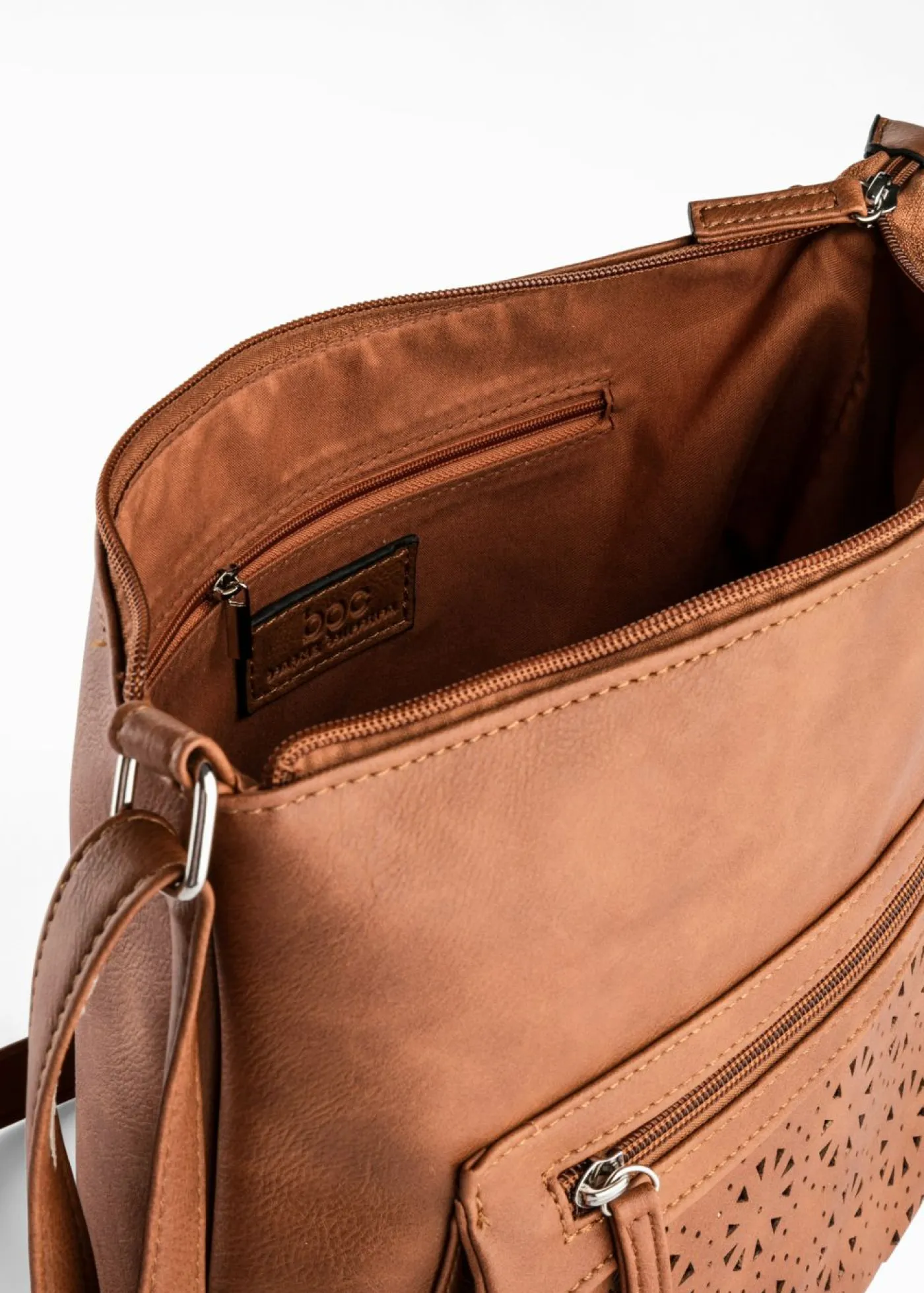 Mujer bonprix bonprix Bolso bandolera con bolsillos exteriores decorativos