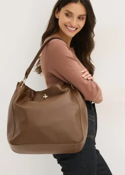 Mujer bonprix bonprix Bolso bandolera con detalle de correa