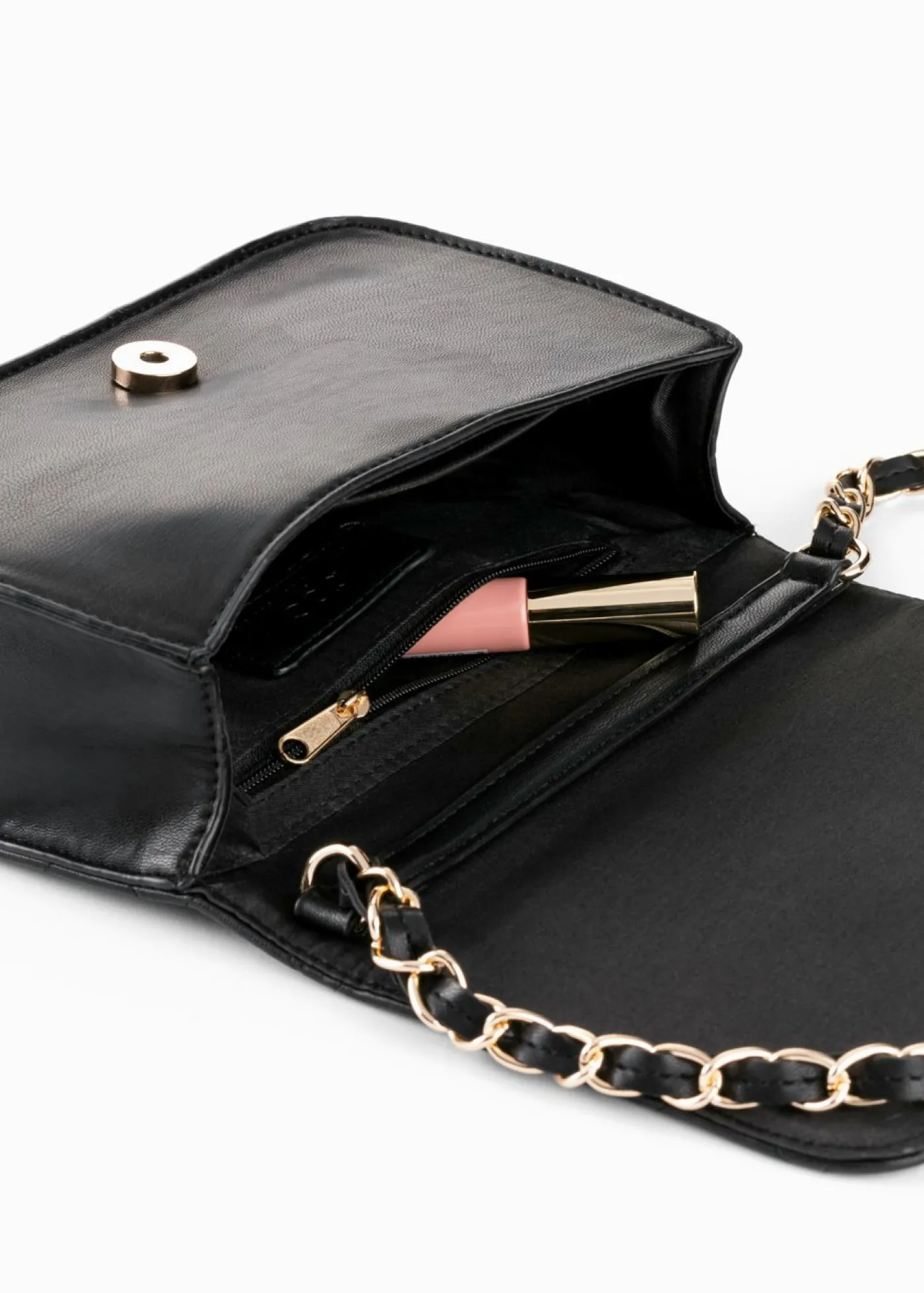 Mujer bonprix bonprix Bolso bandolera con pespunte decorativo