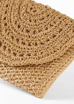 Mujer bonprix bonprix Bolso bandolera de paja