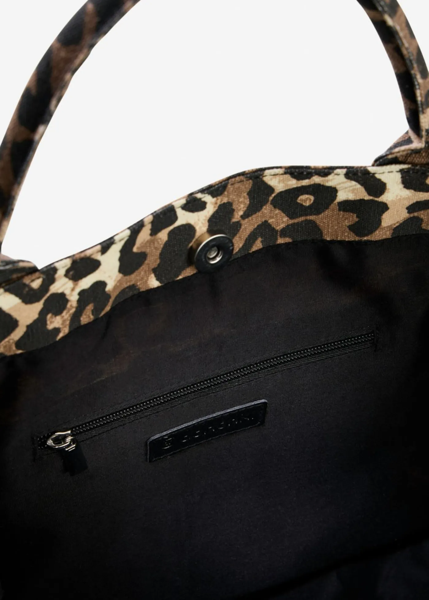 Mujer bonprix bonprix Bolso tipo shopper de lona con estampado de leopardo