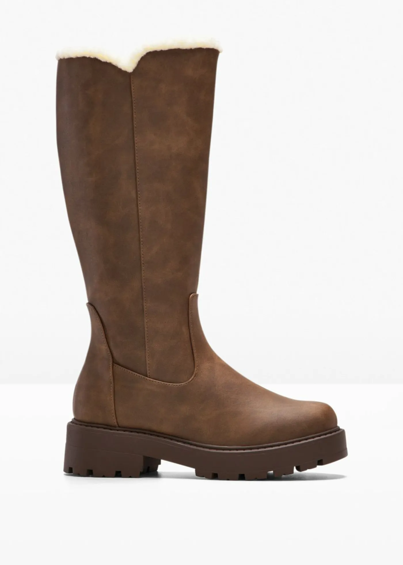 bonprix bonprix Tendencias·Zapatos Veganos|Botas De Pelo>Botas Marrón oscuro