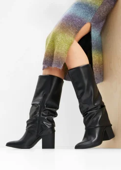 bonprix bonprix Tendencias·Zapatos Veganos|Botas>Botas Negro