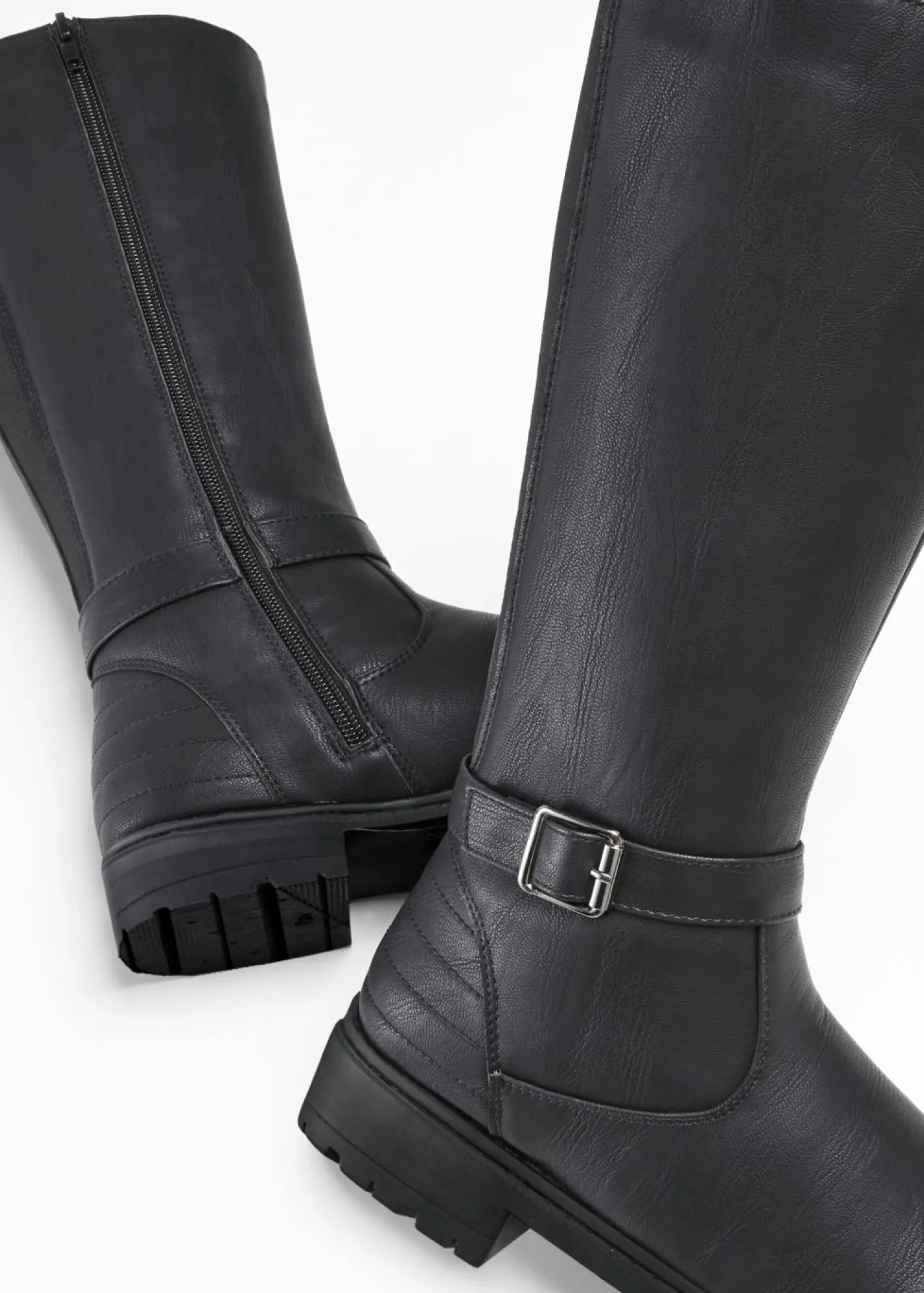 bonprix bonprix Tendencias·Zapatos Veganos|Botas De Pelo>Botas Negro