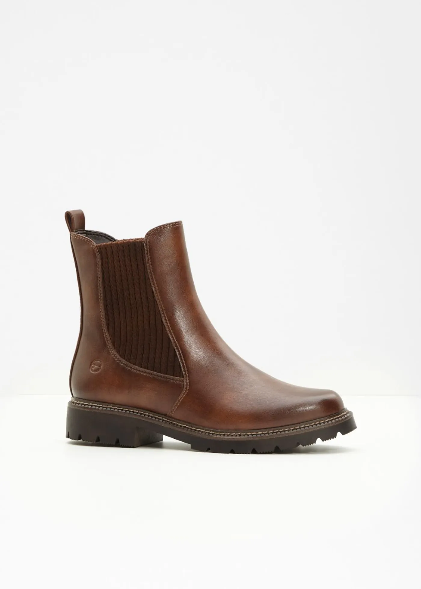 bonprix Tamaris Botines De Nieve·Botines Chelsea|Botines De Nieve·Botines Forrados>Botas chelsea de Tamaris marrón