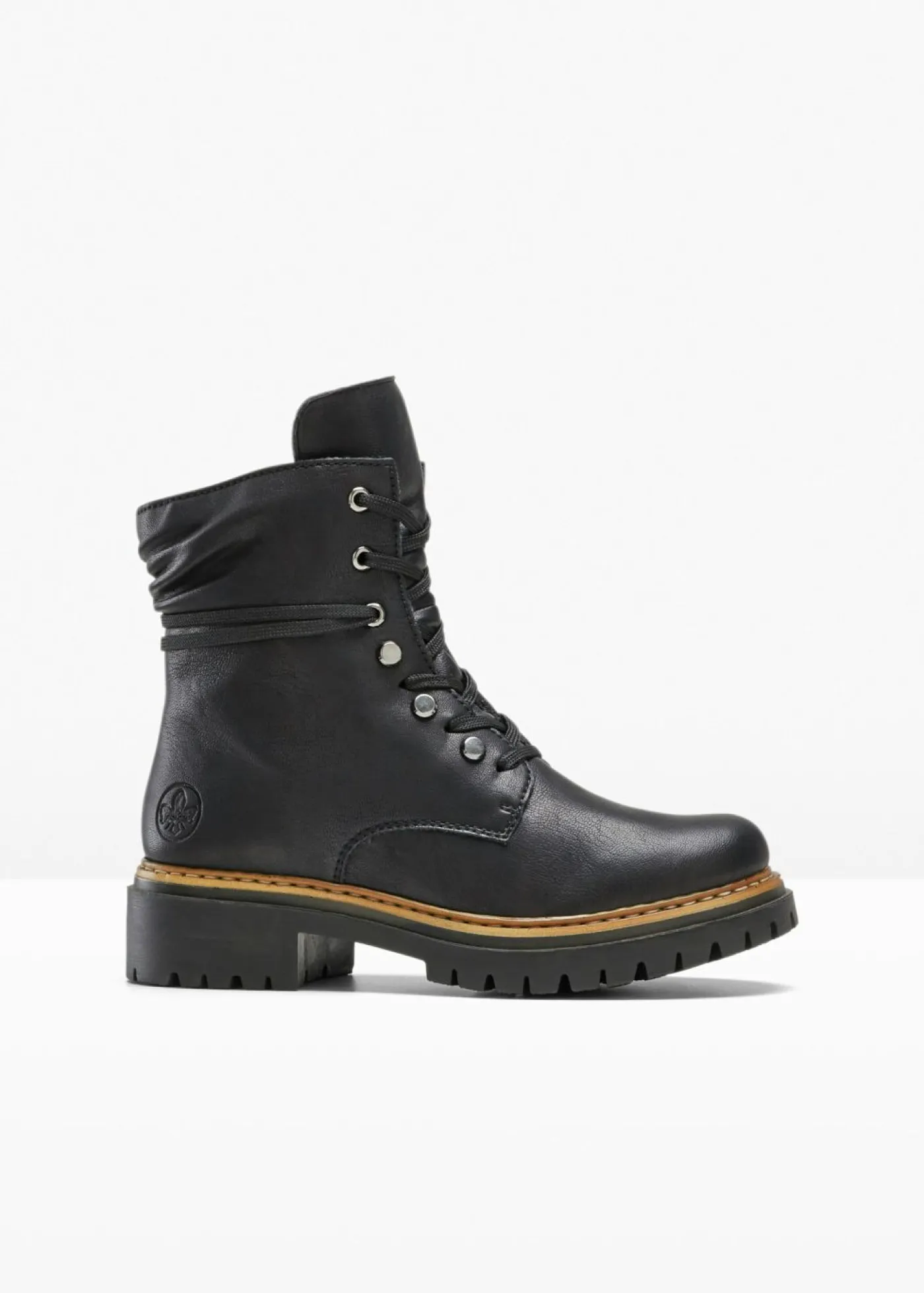 Mujer bonprix Rieker Botas cómodas, con cordones y forradas, de Rieker