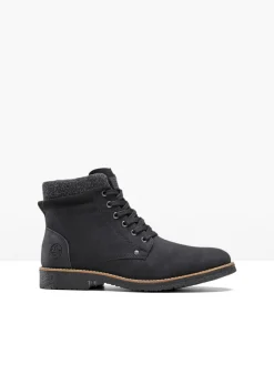bonprix Rieker Botines|Zapatos De Marca>Botas con cordones Negro