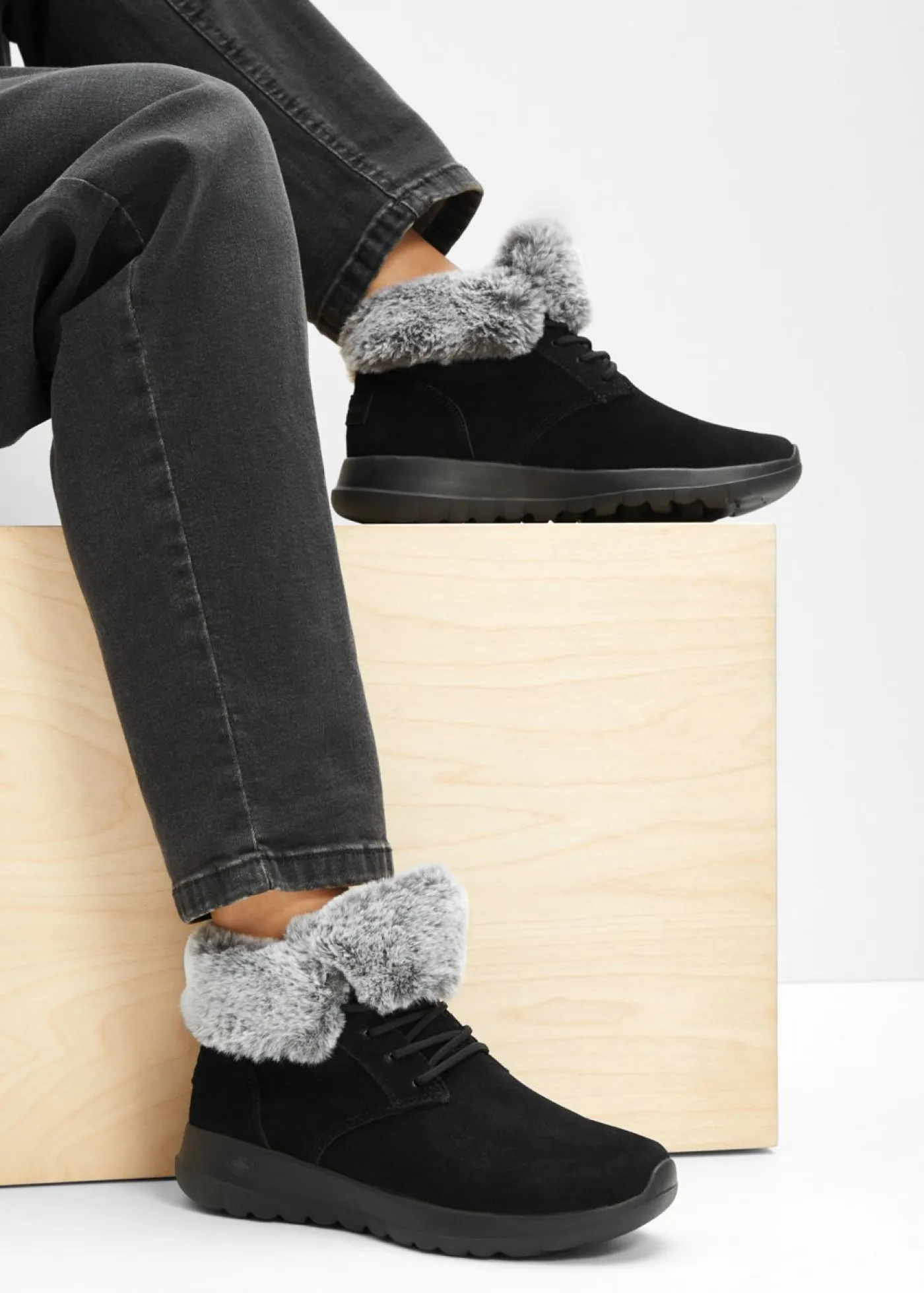 Mujer bonprix Skechers Botas con cordones de Skechers