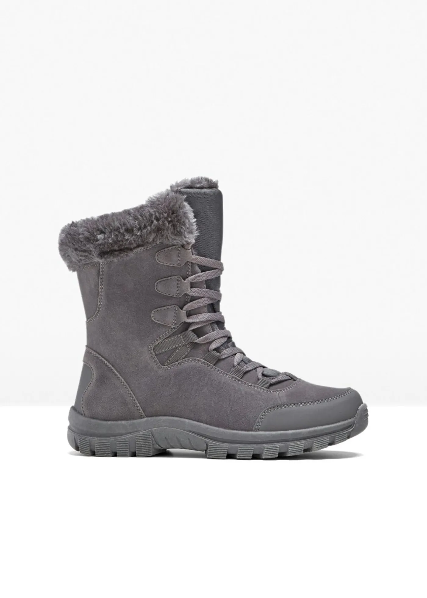 Mujer bonprix bonprix Botas con cordones y forro con membrana Tex