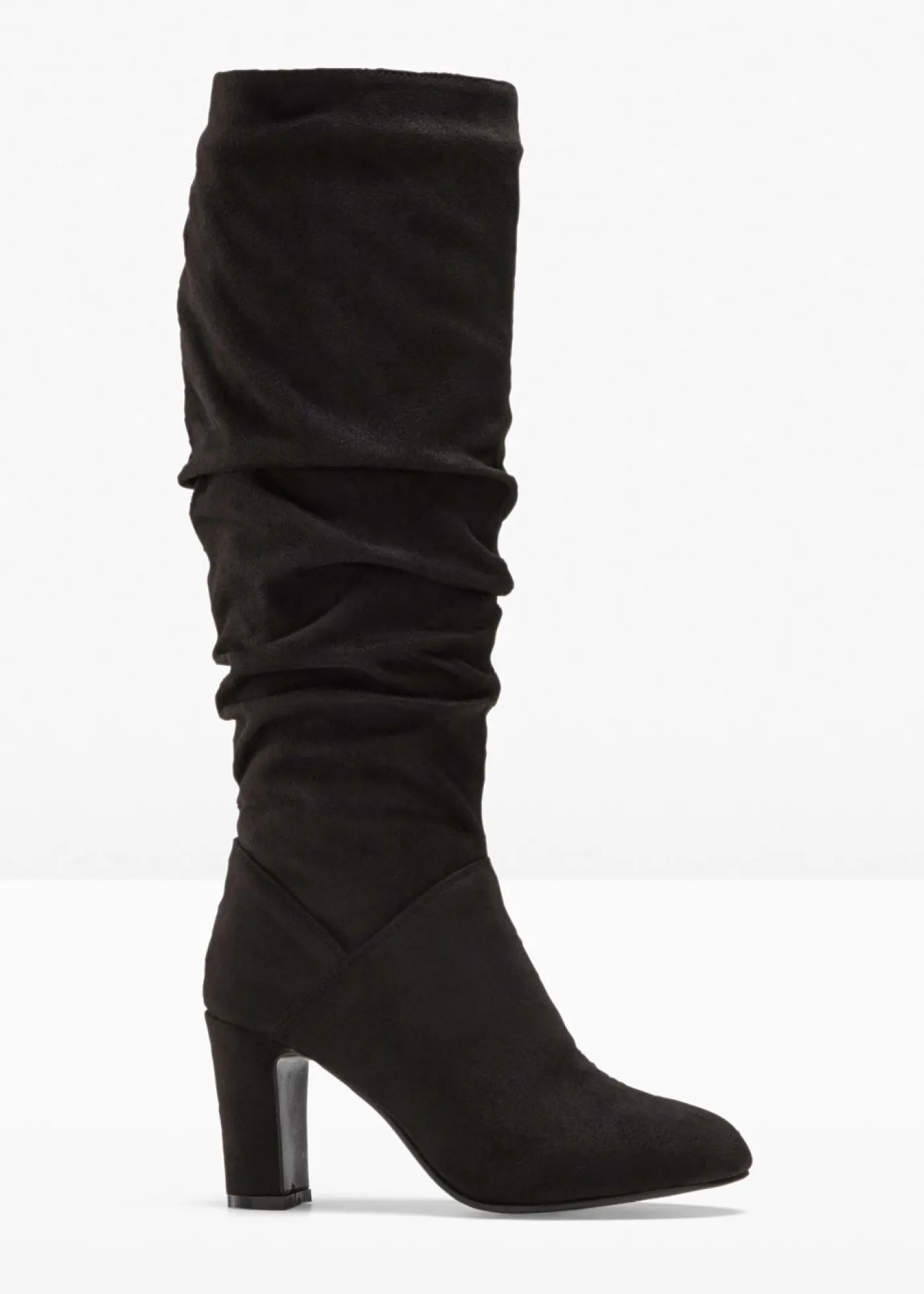 bonprix bonprix Tendencias·Zapatos Veganos|Botas>Botas con fruncido Negro