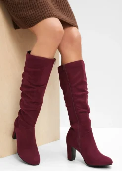 Mujer bonprix bonprix Botas con fruncido