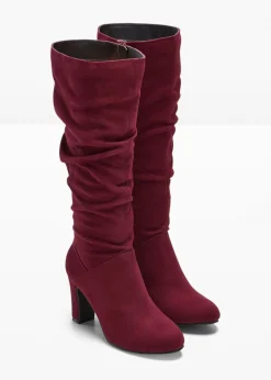 Mujer bonprix bonprix Botas con fruncido