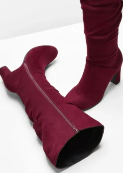 Mujer bonprix bonprix Botas con fruncido