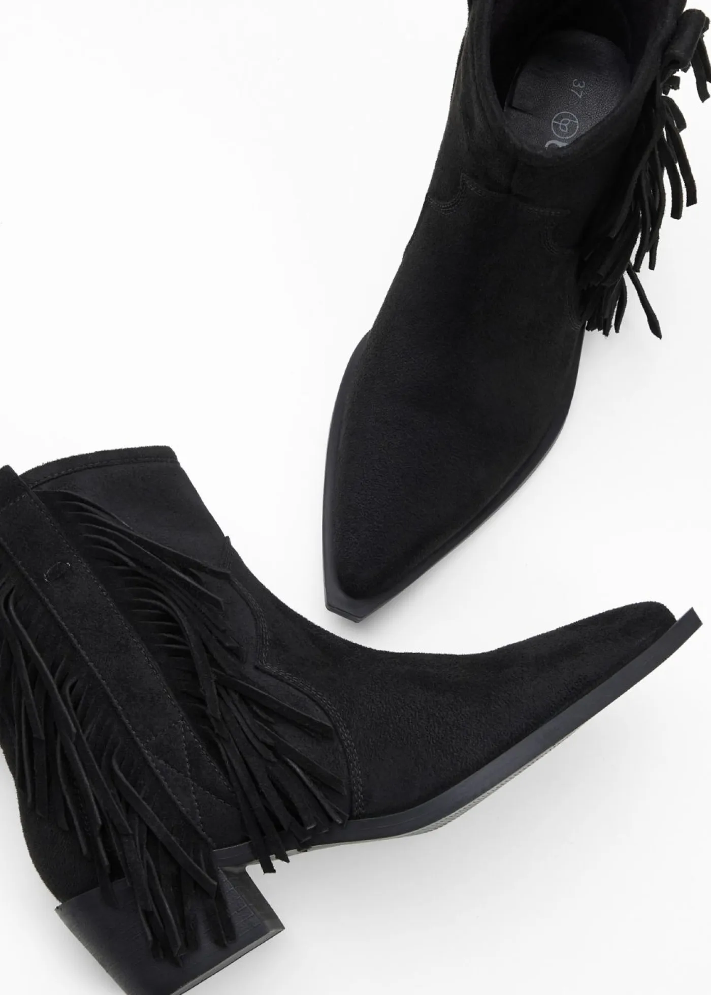 Mujer bonprix bonprix Botas cowboy con flecos