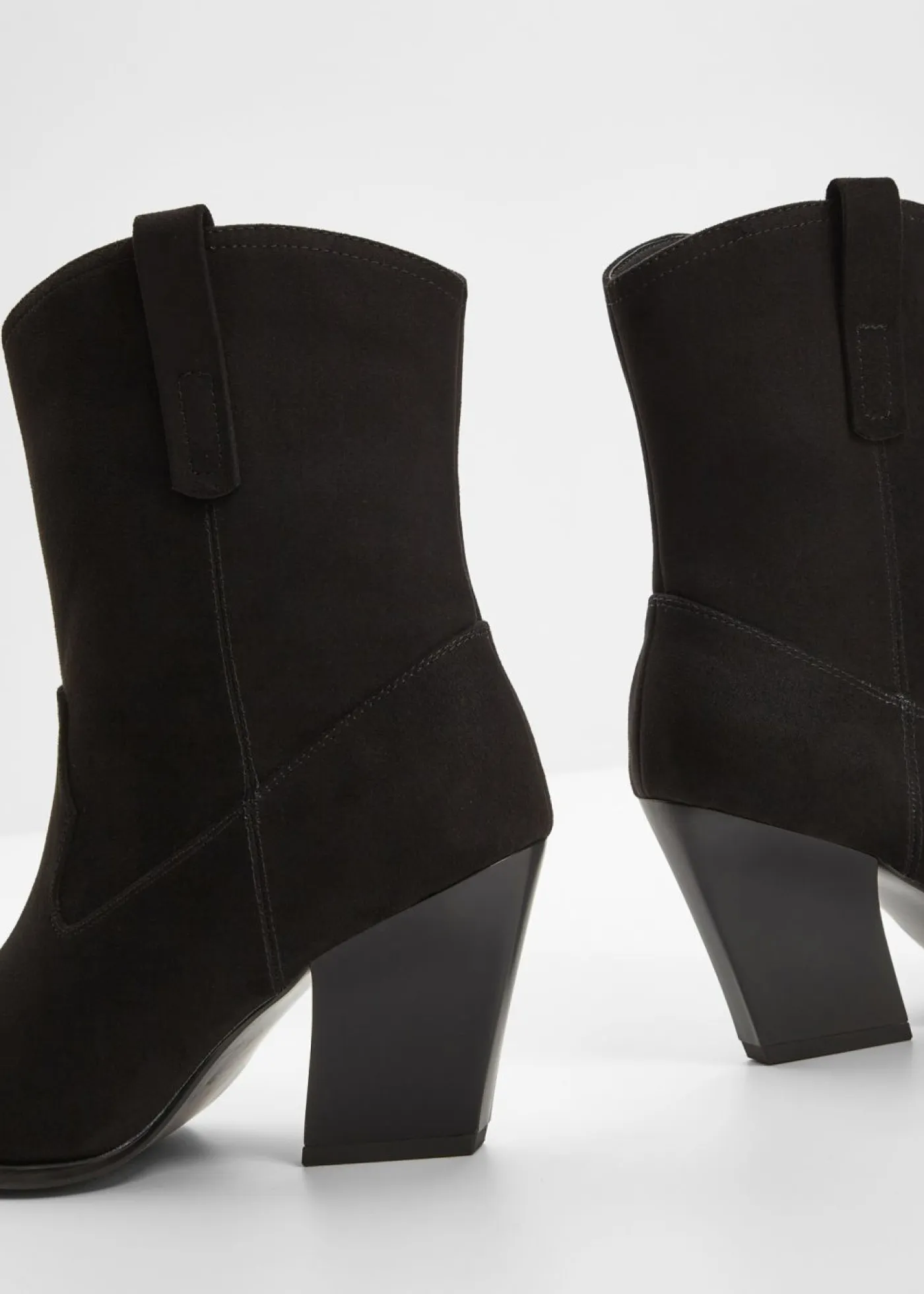 bonprix bonprix Tendencias·Zapatos Veganos|Botines>Botas de estilo cowboy Negro