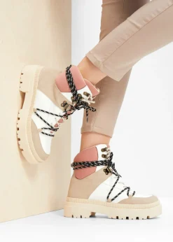 bonprix bonprix Tendencias·Zapatos Veganos|Botines De Nieve·Botas Con Cordones><noscript><img width=