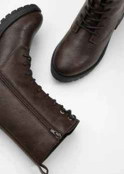 Mujer bonprix bonprix Botas forradas con cordones