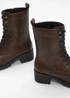 Mujer bonprix bonprix Botas forradas con cordones