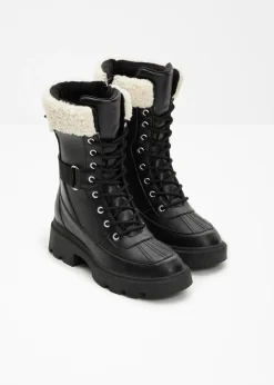Mujer bonprix bonprix Botas forradas con cordones