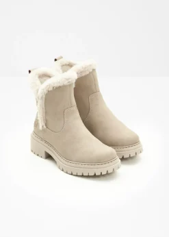 bonprix Rieker Botines De Nieve·Botines Clásicos|Botines De Nieve·Botines Forrados>Botas Rieker Beige
