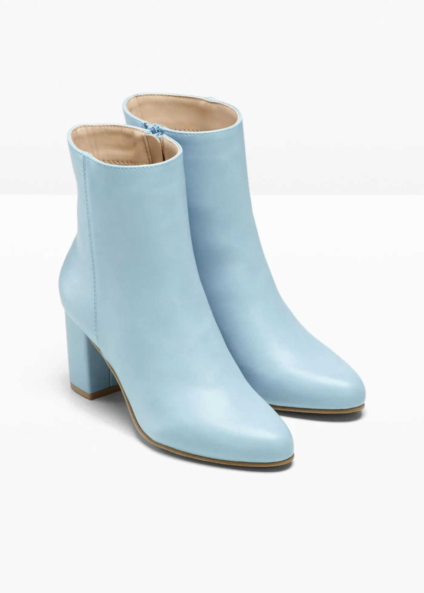 bonprix bonprix Tendencias·Zapatos Veganos|Botines>Botines azul pálido