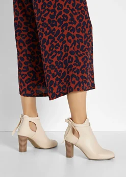 bonprix bonprix Tendencias·Zapatos Veganos|Botines>Botines con aberturas Beige