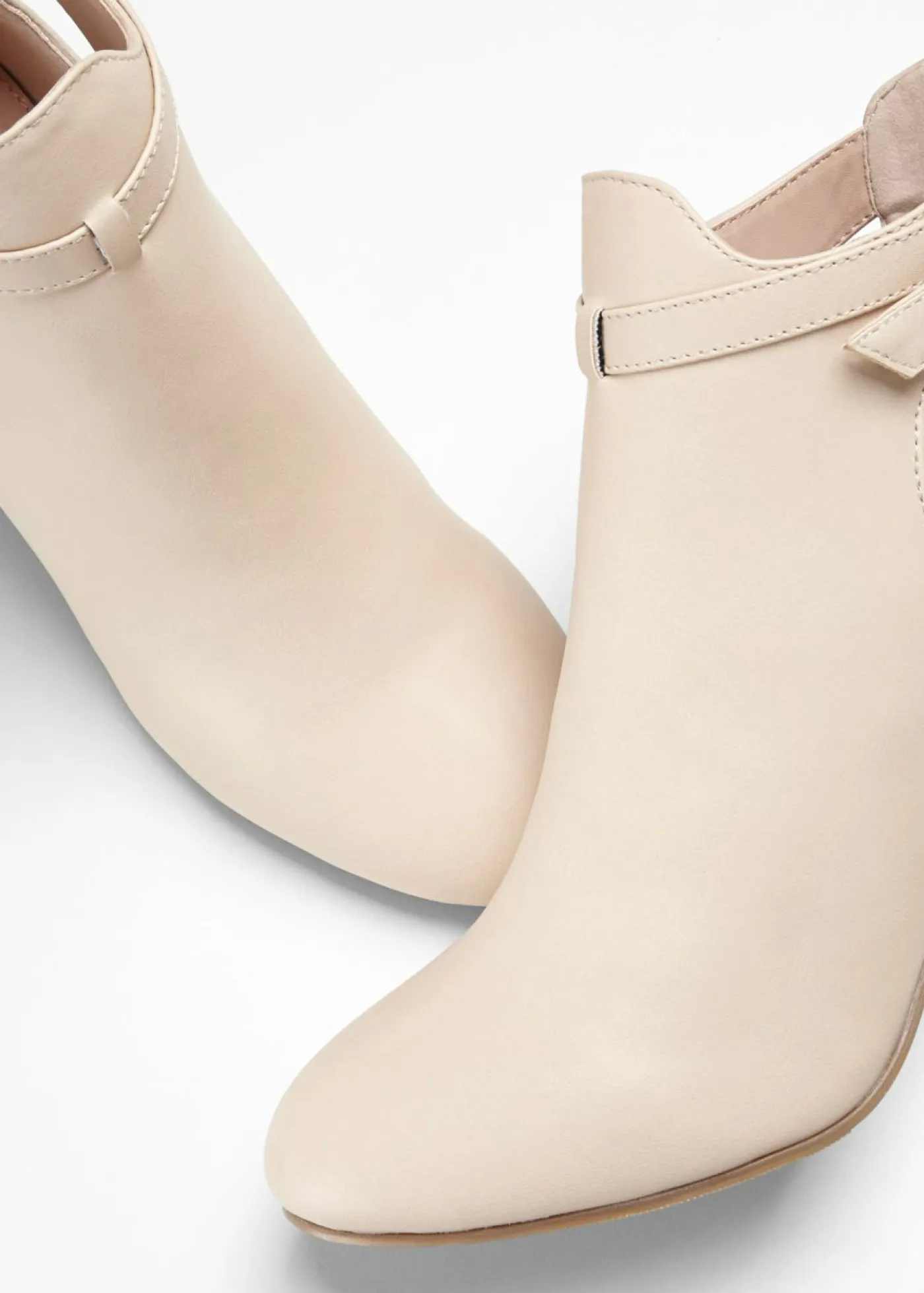bonprix bonprix Tendencias·Zapatos Veganos|Botines>Botines con aberturas Beige