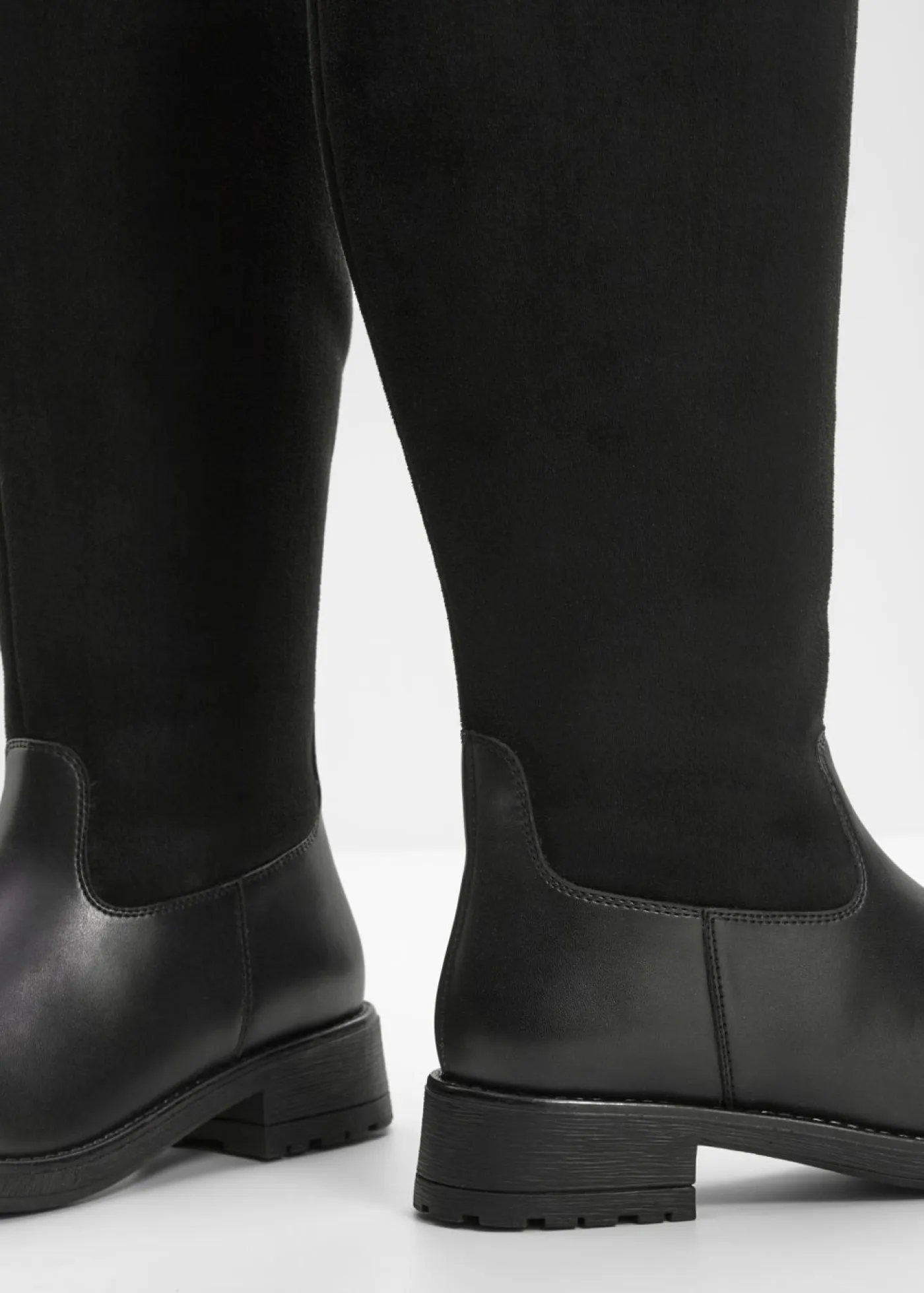 bonprix bonprix Botas>Botines de caña ancha Negro