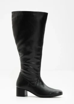 bonprix bonprix Botas>Botines de caña ancha Negro