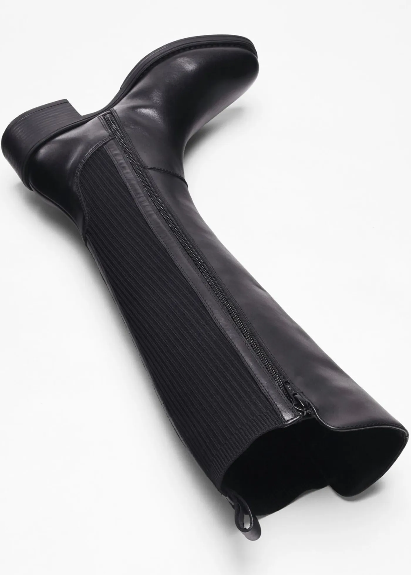 bonprix bonprix Botas De Pelo|Botas>Botines de cuero Negro