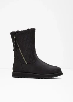 bonprix Skechers Zapatos De Marca·Skechers|Botas De Pelo>Botines de Skechers Negro