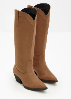 bonprix bonprix Botas>Botines vaqueros bronceado