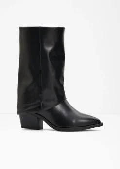 bonprix bonprix Tendencias·Zapatos Veganos|Botas>Botines vaqueros Negro