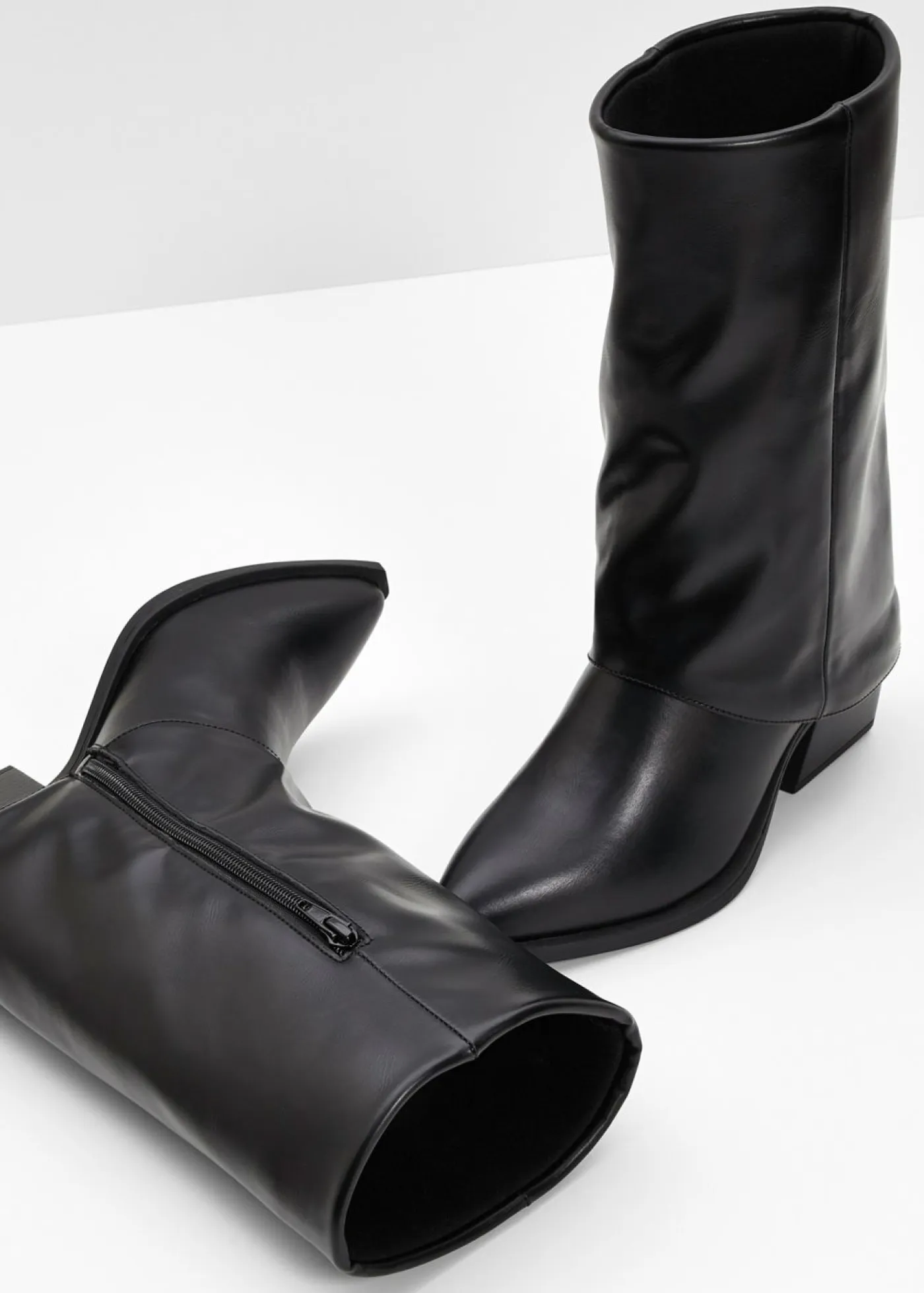 bonprix bonprix Tendencias·Zapatos Veganos|Botas>Botines vaqueros Negro