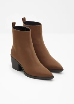 bonprix bonprix Botines>Botín tipo cowboy Caramelo